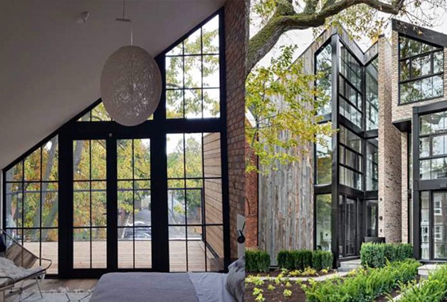 Angled Windows in Toronto