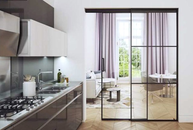 Custom interior sliding doors in the GTA